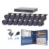 Epcom Kit de Vigilancia KEVTX8T16B de 16 Cámaras CCTV Bullet y 16 Canales, con Grabadora  1