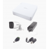 Epcom Kit de Vigilancia KEVTX8T4BG/A de 4 Cámaras CCTV Bullet y 4 Canales, con Grabadora, Transceptores, Conectores y Fuente de Poder  1