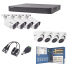 Epcom Kit de Vigilancia KEVTX8T4BW/4EW de 8 Cámaras CCTV Bullet/Domo y 8 Canales, con Grabadora  1