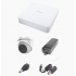 Epcom Kit de Vigilancia KEVTX8T4EG/A de 4 Cámaras CCTV Domo y 4 Canales, con Grabadora, Conectores, Transceptores y Fuente de Poder  1