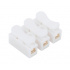 Epcom Conector Push, 3 Contactos, Blanco, 1 Pieza  2