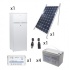 Epcom Kit de Energía Solar para Refrigerador, 220L - incluye Refrigerador/Módulo Fv/Controlador de Carga/Acumulador/Montaje de Piso/Conector Sencillo  1