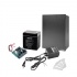 Epcom Kit Fuente de Poder para Cámara CCTV RT1640AL6PL7, Entrada 24V, Salida12V, 1A — Incluye Batería, Gabinete, Transformador y Soportes  1