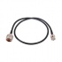 Epcom Cable Coaxial BNC Macho - N Macho, 60cm, Negro  1