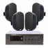 Epcom Amplificador de Audio SFB240/4WS50, Alámbrico, 1 Canal, Terminales de Abrazadera, 70 - 100V