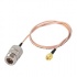 Epcom Cable Coaxial N Macho - SMA Hembra, 60cm, Cobre  1