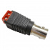 Epcom Conector Coaxial BNC Hembra, Negro/Rojo  1