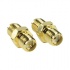 Epcom Conector Coaxial SMA Hembra - SMA Hembra, Dorado  1
