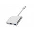 Epcom Adaptador USB-C 3.1 Macho - 1x HDMI/USB-C/USB-A Hembra, Negro  1