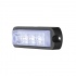 Epcom Luz Auxiliar Ultra Brillante LED X13-RB, Rojo/Azul  1
