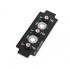 Epcom Tablilla de reemplazo Z-0110-A, 3 LED, Ámbar, para XLL1084  1