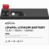 EPEVER Batería Sellada LFP100EP128V2, Litio, 12.8V, 100Ah  2