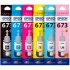 Tanque de Tinta Epson T673, 70ml, 6 Piezas  1