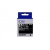 Cinta Epson LabelWorks Standard LK Blanco sobre Negro, 12mm x 9m  1