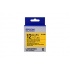 Cinta Epson LabelWorks LK-4YBW Negro sobre Amarillo, 12mm x 9m  1