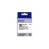 Cinta Epson LabelWorks Standard LK, Negro sobre Blanco, 18mm x 9m  1