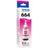 Tanque de Tinta (EcoTank) Epson 664 Magenta 70ml ― Incluye Mouse Inalámbrico Perfect Choice Root  1
