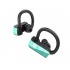 Erato Audífonos Intrauriculares con Micrófono Rio 3, Inalámbrico, Bluetooth, Negro/Turquesa  1