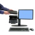 Ergotron Soporte para Elevación Combinado Neo-Flex, para Monitor y Laptop 20", Negro  6