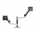 Ergotron Brazo de Mesa LX Doble para Monitor 24'', Plata - Imagen adicional 4