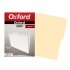 Esselte Oxford Fólder Manila, Paquete de 100 Piezas de Tamaño Oficio, Crema  1