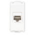 Estevez Placa de Pared E90115, RJ-45 CAT5e, 1 Puerto, Blanco  1