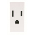 Estevez Tomacorriente N2128-BL, 1 Enchufe, 127 - 250V, 15A, Blanco  1