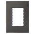 Estevez Placa de Pared N2473-AN, 3 Puertos, Antracita  1