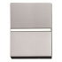 Estevez Apagador Sencillo N2801-PL, 1.5 Vías, 16A, Plata  1