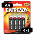 Eveready Pila Carbon Zinc AA, 1.5V, 80 Piezas  2