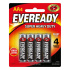 Eveready Pila Carbon Zinc AA, 4 Piezas  1