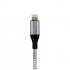 Evorok Cable de Carga Lightning Macho - USB A Macho, 3 Metros, Gris  3