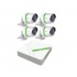 Ezviz Kit de Vigilancia de 4 Cámaras CCTV Bullet y 8 Canales, con Grabadora DVR  1