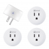 Ezviz Smart Plug T30/K4, Wi-Fi, 4 Conectores, 1600W, 10A, 4 Piezas  1