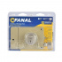 Fanal Cerradura de Sobreponer SBM-V1-175MFBI, Beige - Imagen adicional 2