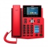 Fanvil Teléfono IP con Pantalla 3.5'' X5U-R, 16 Líneas, Bluetooth, Altavoz, Negro/Rojo  1