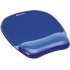 Mousepad Fellowes con Descansa Muñecas de Gel, 20.2x23cm, Grosor 3.2cm, Azul  1