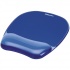 Mousepad Fellowes con Descansa Muñecas de Gel, 20.2x23cm, Grosor 3.2cm, Azul  2