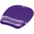Mousepad Fellowes con Descansa Muñecas de Gel, 20x23cm, Grosor 2cm, Púrpura  1