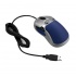 Mouse Fellowes Óptico 98905, Alámbrico, USB, Plata/Azul  1