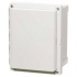 Fibox Gabinete NEMA de Plástico para Exteriores, 45.7 x 25.4cm, Blanco  1