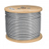 Fiero Bobina de Cable con Recubrimiento PVC 48806, 1/8", 300 Metros, Acero Galvanizado