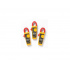 Fluke Amperimetro de Gancho 303, CAT IV 300 V/CAT III 600 V, Negro/Rojo/Amari - Imagen adicional 1