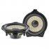 Focal Bocina para Auto ICC MBZ 100, 50W, 83.7dB, 4", Negro/Amarillo, 2 Piezas