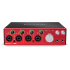 Focusrite Interfaz de Audio Clarett+ 4Pre, USB-C, 4 Preamplificadores de Micrófono, Rojo/Negro  1