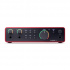 Focusrite Interfaz de Audio Scarlett 2i2 4rd Gen, USB-C, XLR, Negro/Rojo  3