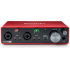 Focusrite Interfaz de Audio Scarlett 2i2 3rd Gen, USB, 2x XLR, 2x 6.3mm, Rojo/Negro  6