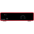Focusrite Interfaz de Audio Scarlett 2i2 3rd Gen, USB, 2x XLR, 2x 6.3mm, Rojo/Negro  2