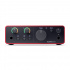 Focusrite Interfaz de Audio Scarlett Solo 4th Gen, USB-C, XLR, Rojo/Negro  3