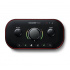 Focusrite Interfaz de Audio Vocaster Two, 2x XLR, 1x 3.5mm, Negro  3